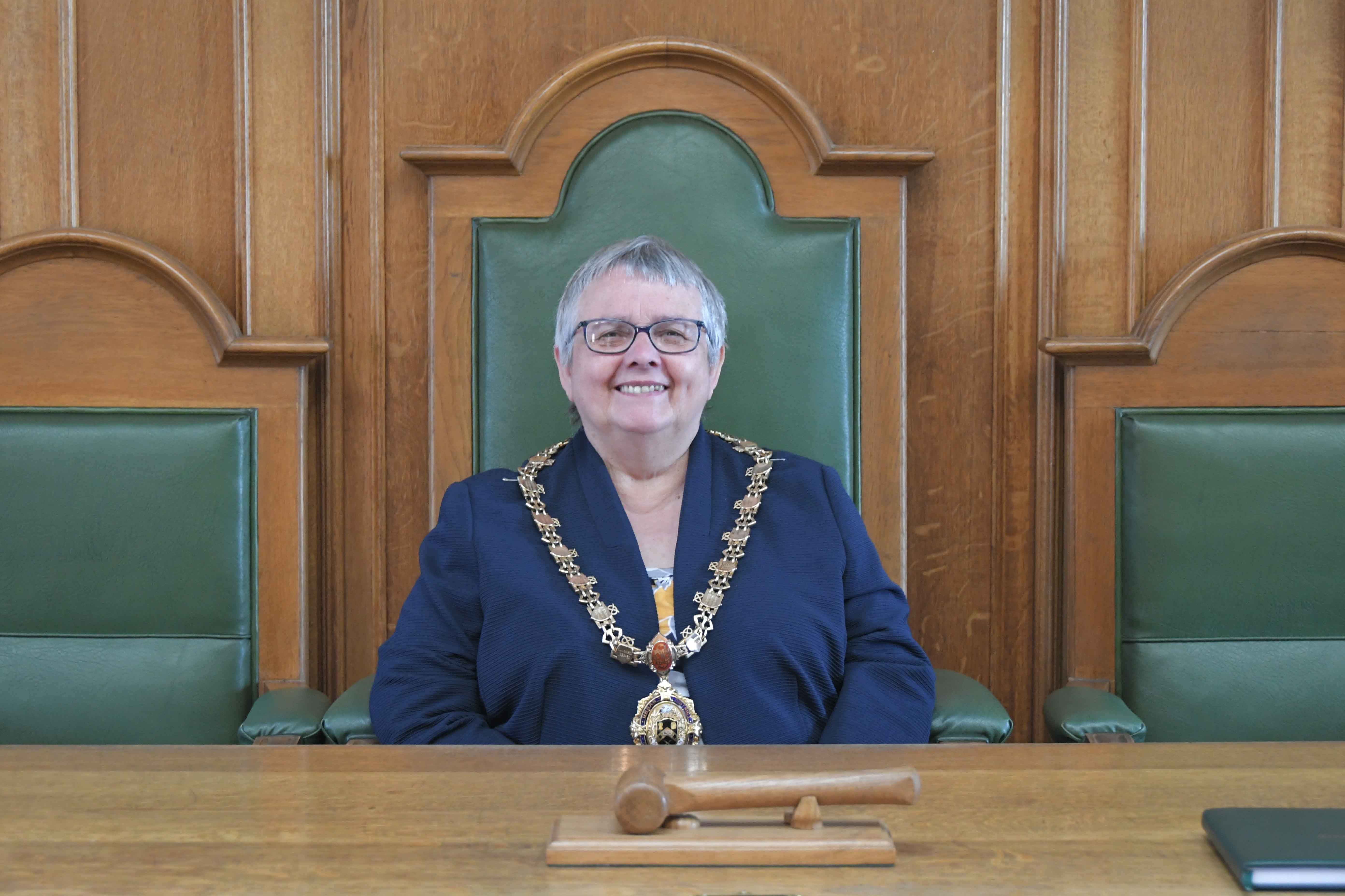 Mrs Kristan Green, Town Mayor