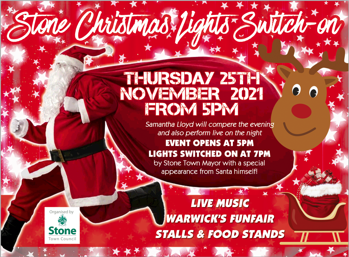 PRESS RELEASE – Christmas Lights Switch On 2021 - Stone Town Council