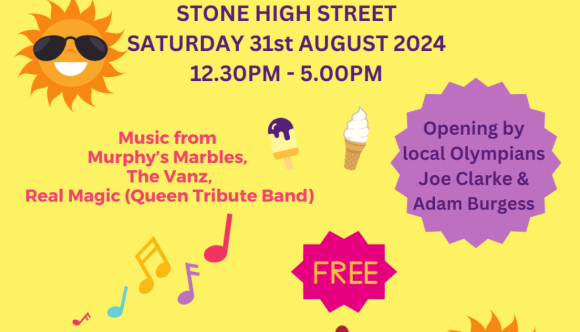 Summer Street Party on Saturday 31 August 2024