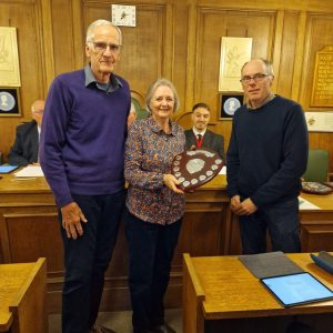 Mr & Mrs Simpson - Best Kept Allotment Mount Road