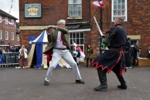 St Georges Day 2022 - Town Mayor & Knight